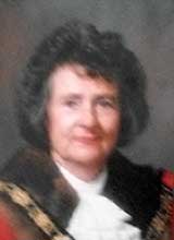 Picture of Cyng. Mrs. E.G. Lloyd. Mayor of Llanelli 1991 - 92 